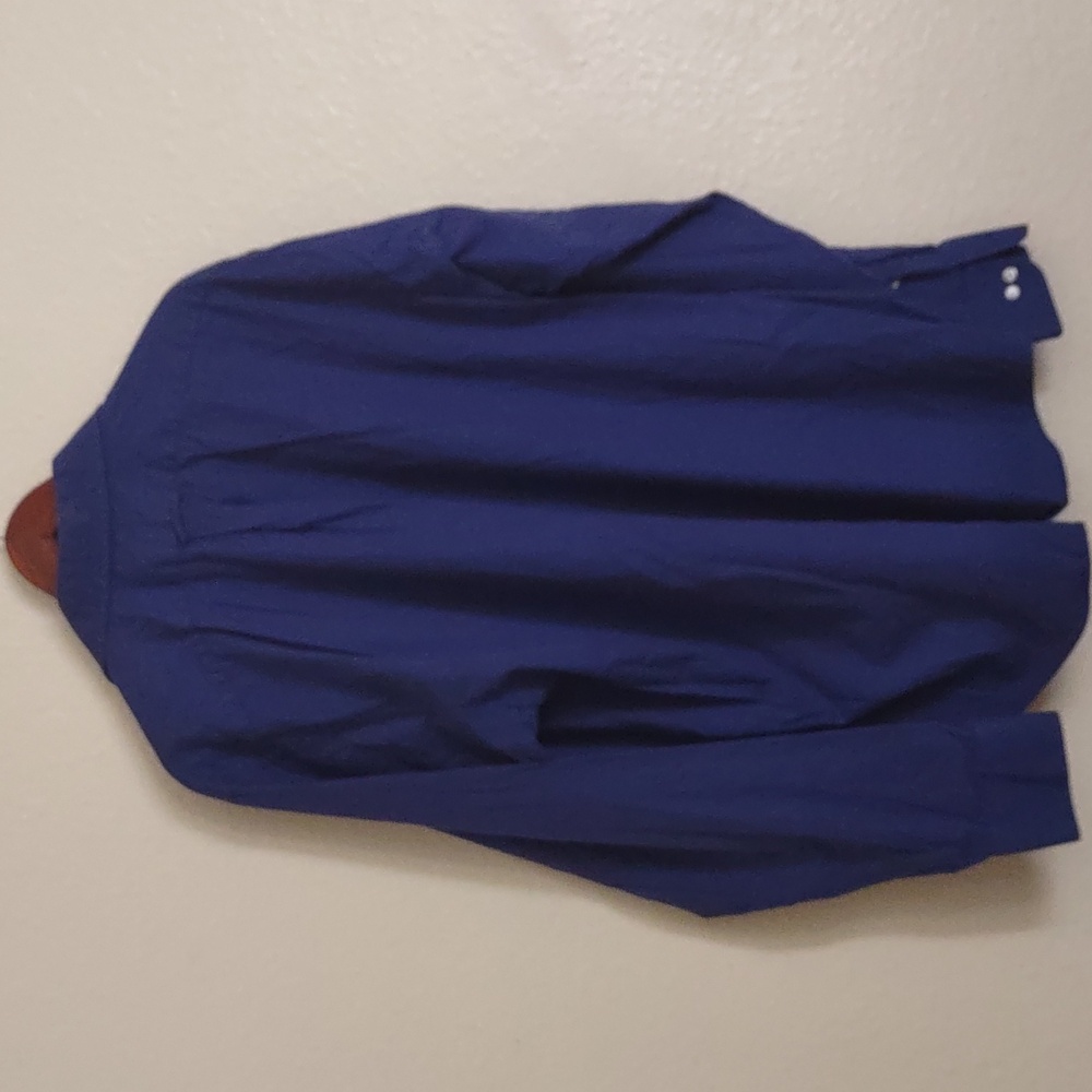 SLIGHTLY USED IZOD ROYAL BLUE SIZE XLARGE LONG SLEEVE BUTTON DOWN - Picture 10 of 14